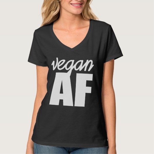Herbivore | VEGANER AF T-Shirt (Vorderseite)