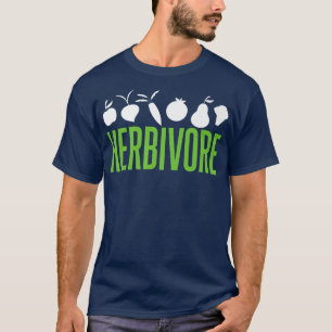 Herbivore Vegetarian Inspiriert Zitat Grafik Appar T-Shirt