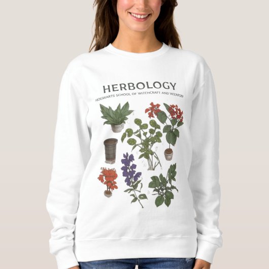 HERBOLOGIE PFLANZE Gartenarbeit Pflanze Botanische Sweatshirt (Vorderseite)