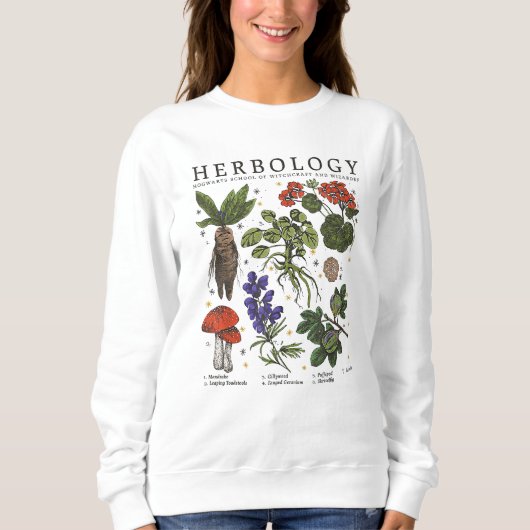 Herbology Pflanze Sweatshirt (Vorderseite)
