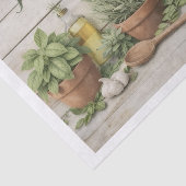 Herbs and Recipes Decoupage Paper  Seidenpapier (Ausschnitt)