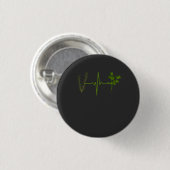 Herbs Garden Herbs Heartbeat Button (Vorne & Hinten)