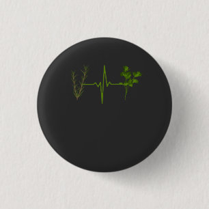 Herbs Garden Herbs Heartbeat Button