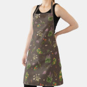 Herbs in Autumn apron. Schürze (InSitu)