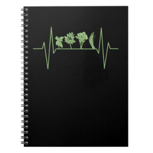 Herbs Pflanzenzüge Notizblock