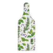 Herbs seamless pattern schneidebrett (Vorderseite)