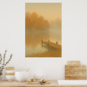 Herbst 10, September Silence, saisonale Print Poster (Küche)