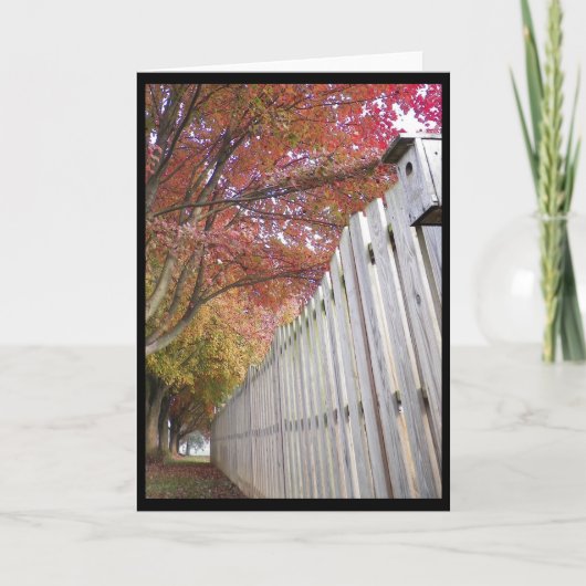 Herbst ~ 14 karte (Vorderseite)