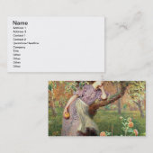 Herbst, 1865 visitenkarte (Vorne/Hinten)