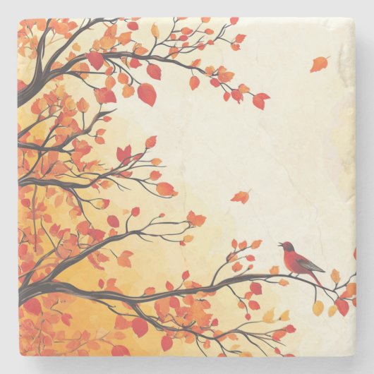 HERBST #1 STEINUNTERSETZER (Vorderseite)