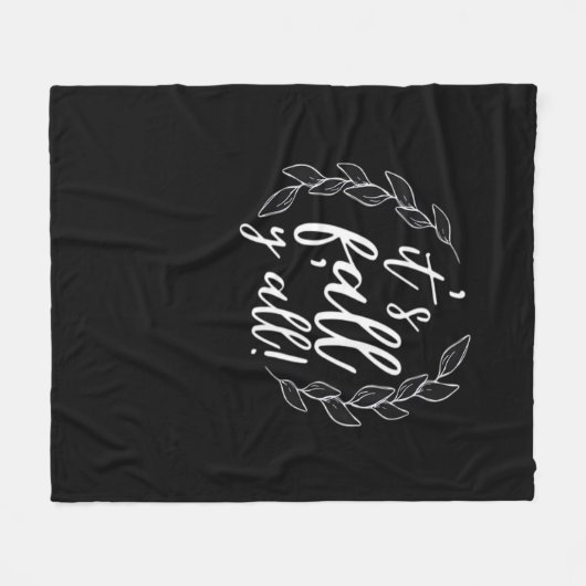 Herbst 2010 ist das Herbstdesign einzigartig Fleecedecke (Vorderseite (Horizontal))