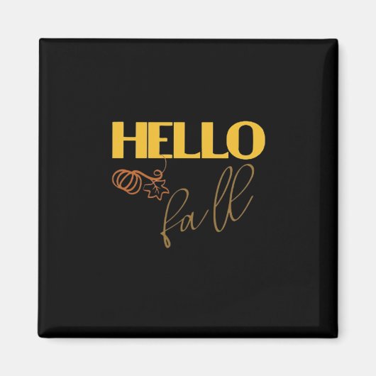 Herbst 2010 Verlasst Design Niedlich Pumpkin V Magnet (Vorne)