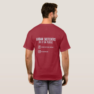 Herbst 2026 Usk Chicago Sketchwalk T-Shirt