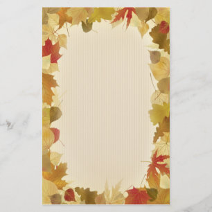 Herbst 2 briefpapier