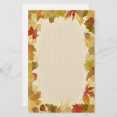 Herbst 2 briefpapier (Vorne/Hinten)