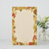 Herbst 2 briefpapier (Stehend Vorderseite)