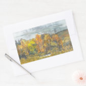 Herbst 300 rechteckiger aufkleber (Umschlag)