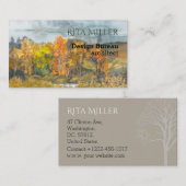 Herbst 300 visitenkarte (Vorne/Hinten)