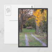~ Herbst ~ 30 Postkarte (Vorne/Hinten)
