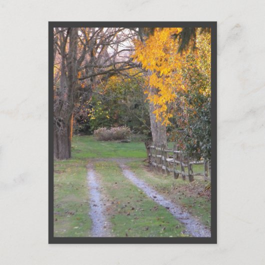 ~ Herbst ~ 30 Postkarte (Vorderseite)
