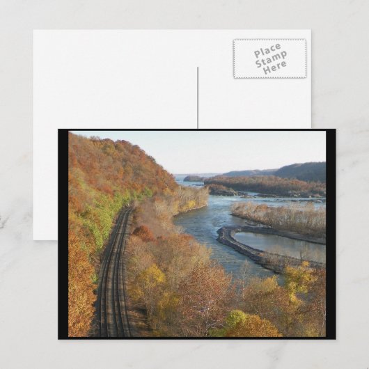 ~ Herbst ~ 34 Postkarte (Vorne/Hinten)