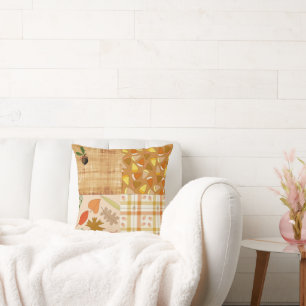 Herbst 4 Ecken 1 Design Kissen