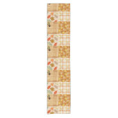 Herbst 4 Ecken 1Design Kurzer Tischläufer (Vorderseite)