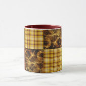 Herbst 4 Ecken 2 Designerfarben Tasse (Zentrum)
