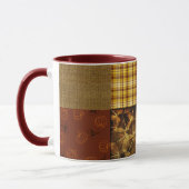 Herbst 4 Ecken 2 Designerfarben Tasse (Links)