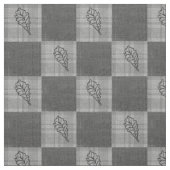 Herbst 4 Ecken Grau Tones Stoff (Muster)