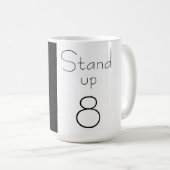 Herbst 7 Mal 8 Motivierend Tasse aufstehen (VorderseiteRechts)