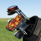 Herbst A.I. - Gold Head Cover Golf Headcover (In Situ)