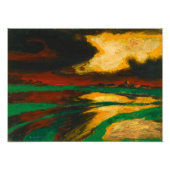 Herbst-Abend | Emil Nolde | Fotodruck (Vorne)
