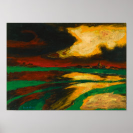 Herbst-Abend | Emil Nolde | Poster