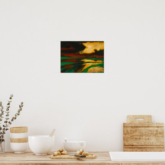 Herbst-Abend | Emil Nolde | Poster (Küche)