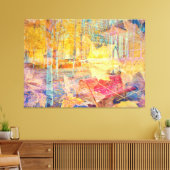 Herbst Abstrakt Leinwanddruck (Insitu (Wohnzimmer))
