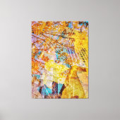 Herbst Abstrakt Leinwanddruck (Vorderseite)