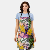 Herbst Abstrakt Schürze (Getragen)