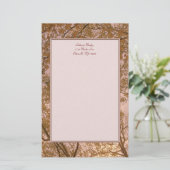 Herbst-Abstrakt-Stationierung Briefpapier (Stehend Vorderseite)