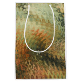 Herbst Abstrakte Geschenktasche Mittlere Geschenktüte