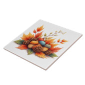 Herbst-Acorns Fliese (Seite)
