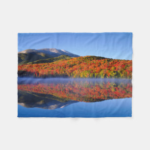 Herbst Adirondack Mountains New York Fleecedecke