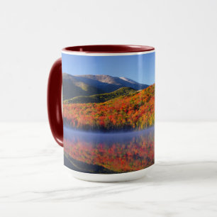 Herbst Adirondack Mountains   New York Tasse