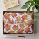 Herbst-Ahorn-Blätter Seidenpapier (Geschenk)