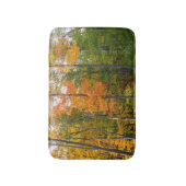 Herbst-Ahornbäume Herbstfotografie Badematte (Vorderseite Vertikal)