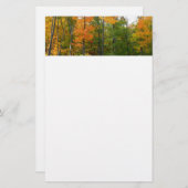 Herbst-Ahornbäume Herbstfotografie Briefpapier (Vorne/Hinten)