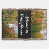 Herbst-Ahornbäume Herbstfotografie Decke (Vorderseite)