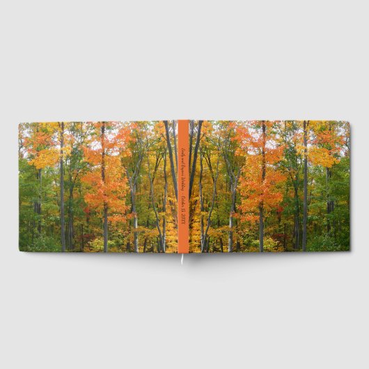 Herbst-Ahornbäume Herbstfotografie Gästebuch (Voll)