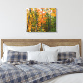 Herbst-Ahornbäume Herbstfotografie Leinwanddruck (Insitu (Schlafzimmer))