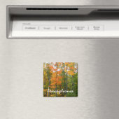 Herbst-Ahornbäume Herbstfotografie Magnet (In Situ (Geschirrspüler))